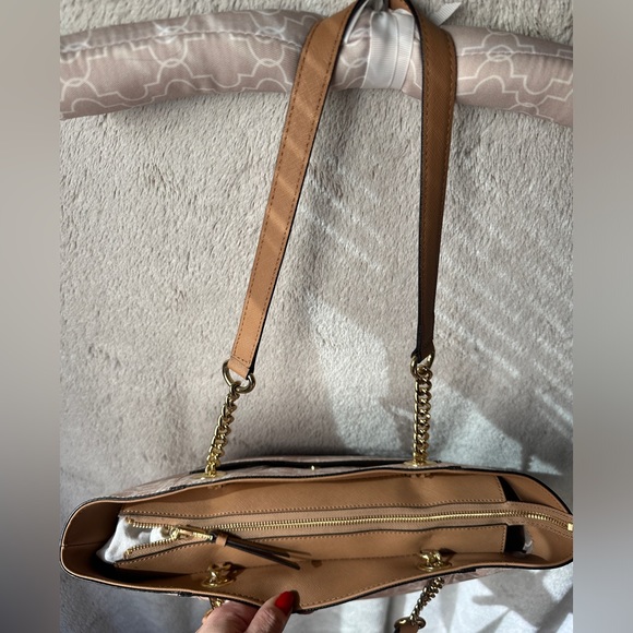 NWOT! Calvin Klein Pink & White Shoulder Bag - Picture 12 of 14